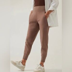 Athleta Venice High Rise Jogger Size 1X Tan Light Brown